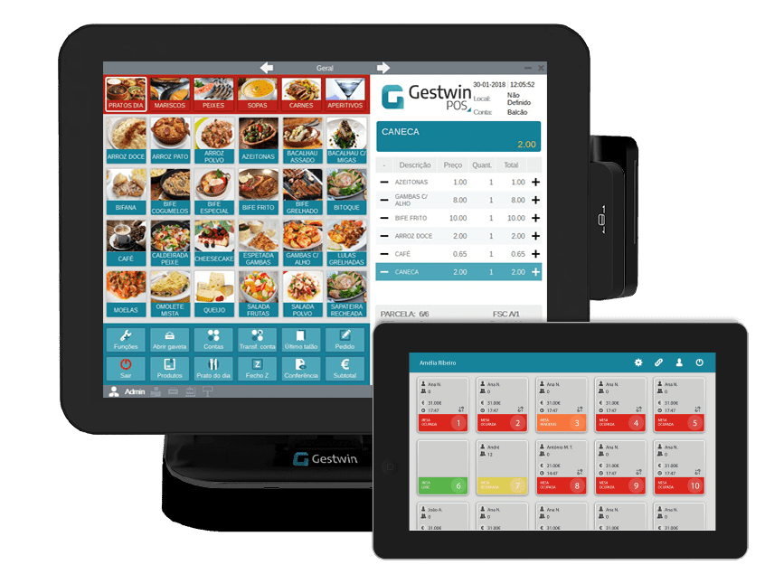 software faturação restaurantes